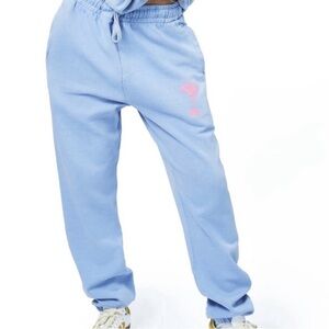 Alix Earle Sold Out Hot Mess Unwell Blue Sweatpants small
